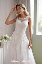 The Soft Tulle A-Line Wedding Dress – Light Ivory